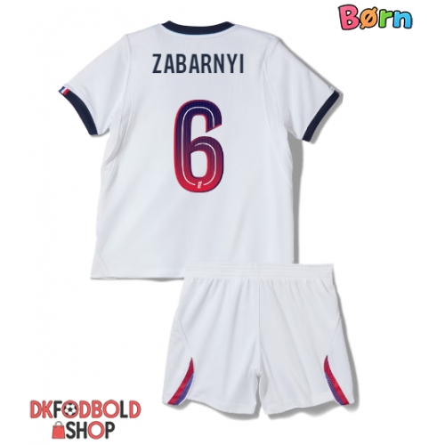 Paris Saint-Germain Ilya Zabarnyi #6 Udebanesæt Børn 2026-27 Kort ærmer (+ korte bukser)